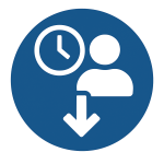 Time & Manpower Icon (no background) Time & Manpower Icon (no background)